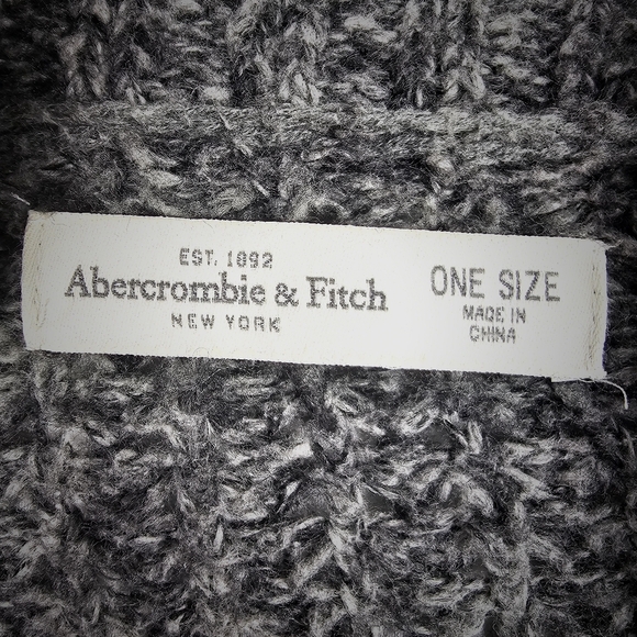 Abercrombie & Fitch Women’s Soft Sweater Collared Cardigan - Gray - One Size - Picture 3 of 5